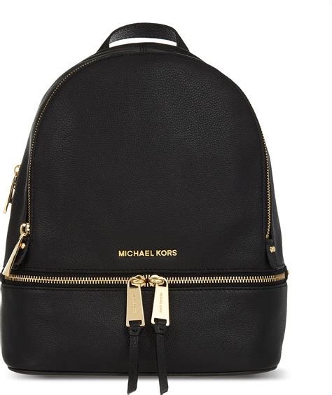 michael kors backpack black and silver|Michael Kors men's backpack.